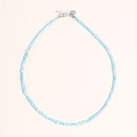 Joey Baby Limited Lusia Necklace - Baby Blue - Silver