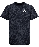 Jordan Big Boys Net Flight Printed Cotton T-Shirt