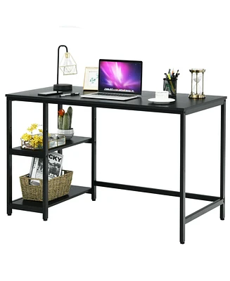 Slickblue Computer Desk Office Study Table Workstation Home with Adjustable Shelf-Large