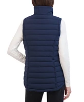 Nautica Women's Stand-Collar Zip-Front Puffer Vest