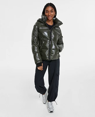 S13 Women's Kylie Hooded Water-Resistant Puffer Coat