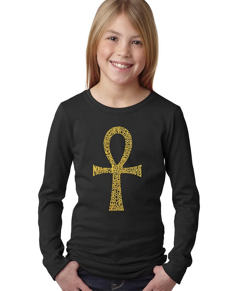 La Pop Art Girls Word Long Sleeve - Ankh