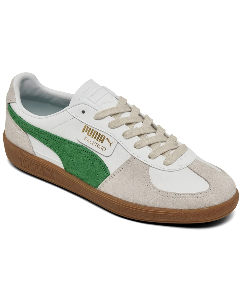 Puma Men's Palermo Leather Casual Sneakers from Finish Line