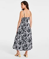 On 34th Women's Tie-Front Midi Dress