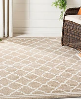 Safavieh Amherst AMT422 Wheat and Beige 8' x 10' Area Rug