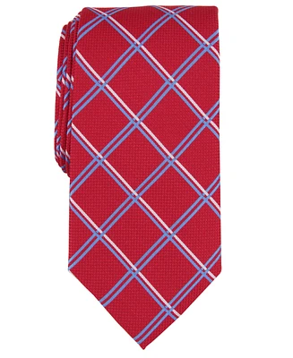 Club Room Men's Adobe Grid Tie, Created for Macy's