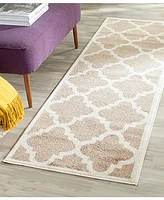 Safavieh Amherst AMT423 Wheat and Beige 2'3" x 7' Runner Area Rug