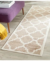 Safavieh Amherst AMT423 Wheat and Beige 2'3" x 9' Runner Area Rug