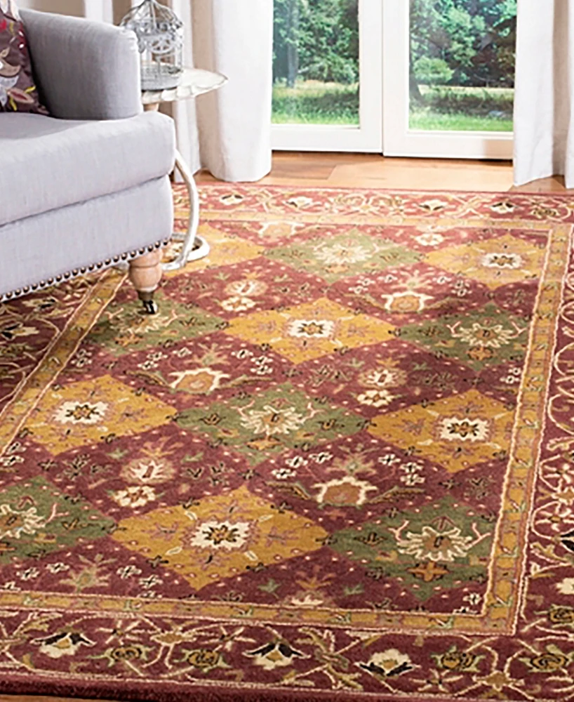 Safavieh Antiquity At57 Wine 8'3" x 11' Area Rug