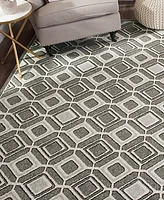 Safavieh Amherst AMT433 Gray and Light Gray 8' x 10' Area Rug