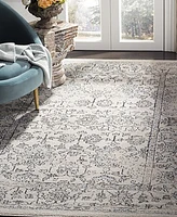 Safavieh Carmel CAR273 Beige and Blue 5'1" x 7'6" Area Rug