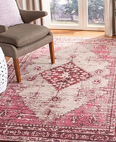 Safavieh Classic Vintage CLV113 Fuchsia 6' x 9' Area Rug