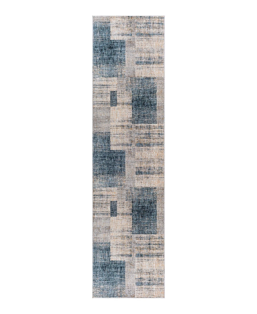 Surya Cardiff Cdf-2311 2'7x7'3 Runner Area Rug - Teal