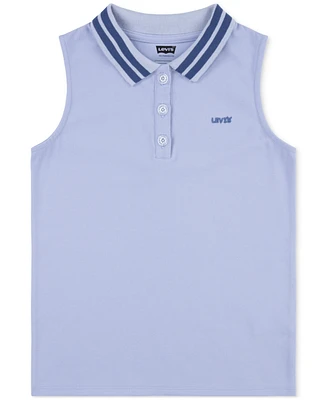 Levi's Big Kids Ribbed Polo Tank Top