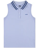 Levi's Big Girls Ribbed Polo Tank Top