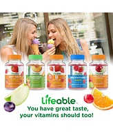 Lifeable Sugar Free Vitamin B12 1,000 mcg Gummies - Energy, Mood, And Metabolism - Great Tasting Flavor, Dietary Supplement Vitamins - 60 Gummies