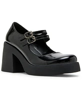 Madden Girl Lonniie Platform Block-Heel Mary Jane Pumps