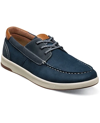 Florsheim Men's Crossover Moc Toe Boat Shoe