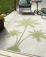 Closeout! Lr Home Alfresco AFS81503 5' x 7' Outdoor Area Rug