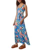 Jones New York Women's Floral-Print Sleeveless Maxi Dress