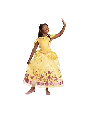 Disguise Girls Youth Belle Disney Princess Deluxe Costume