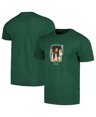 Primitive Apparel Unisex Forest Green Bob Marley Everlasting Small Portrait Graphic T-Shirt
