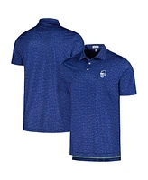 Peter Millar Men's Navy Wm Phoenix Open Whiskey Sour Performance Jersey Polo