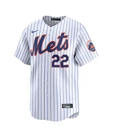 Nike Men's Brett Baty White New York Mets Home Limited Player Jersey