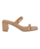 Calvin Klein Women's Kater Square Toe Slip-on Dress Sandals