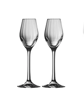 Galway Crystal Erne Sherry Glasses, Set of 2