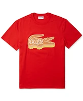 Lacoste Men's Short Sleeve Crewneck Logo Graphic T-Shirt, Created for Macy's