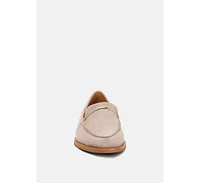 Rag & Co Paulina Womens Suede Leather Loafers