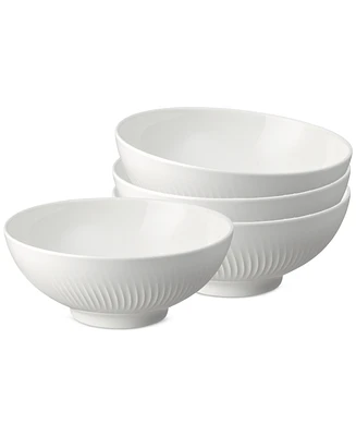 Denby Arc Collection Porcelain Cereal Bowls, Set of 4