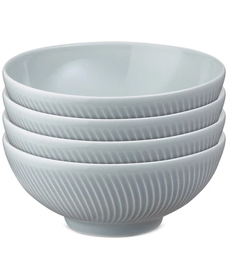 Denby Porcelain Arc Collection Cereal Bowls, Set of 4