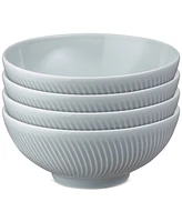 Denby Porcelain Arc Collection Cereal Bowls, Set of 4