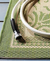 Safavieh Courtyard CY0901 Olive and Natural 8' x 11' Outdoor Area Rug