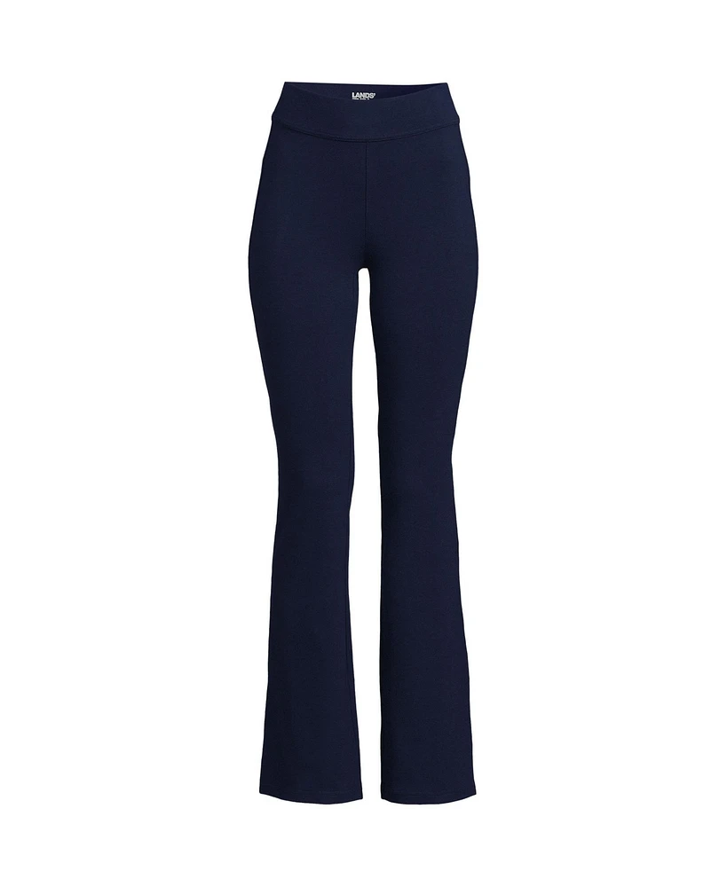 Lands' End Women's Starfish High Rise Flare Pants