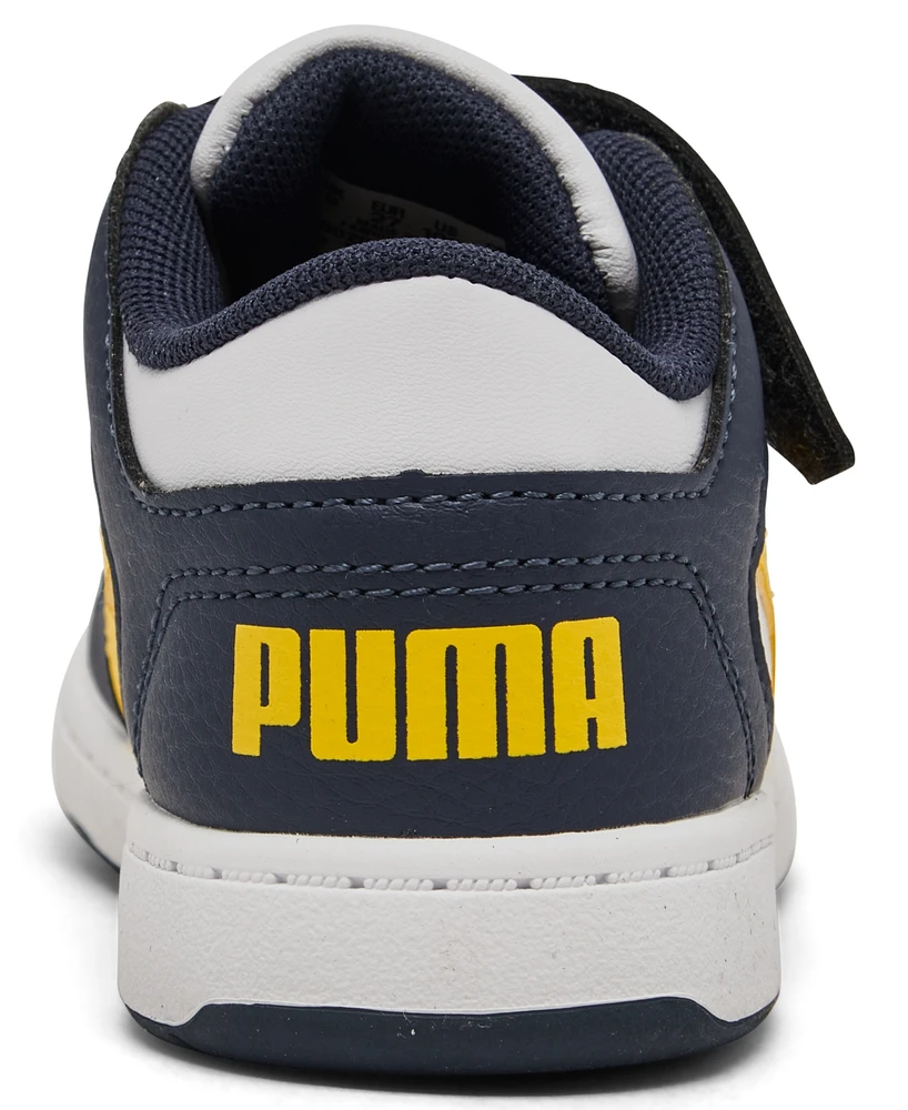 Puma Toddler Kids' Rebound LayUp Low Fastening Strap Casual Sneakers from Finish Line