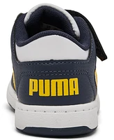 Puma Toddler Kids' Rebound LayUp Low Fastening Strap Casual Sneakers from Finish Line