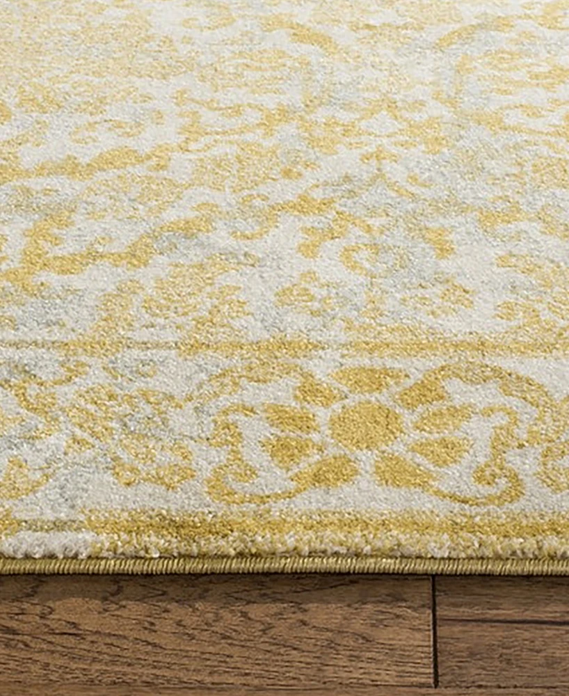 Safavieh Evoke EVK242S Ivory/Gold 5'1" x 7'6" Area Rug