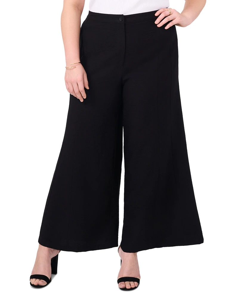 Vince Camuto Plus High-Rise Wide-Leg Pants