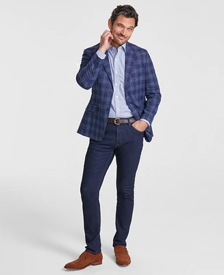 Nautica Men's Modern-Fit Pattern Sport Coat