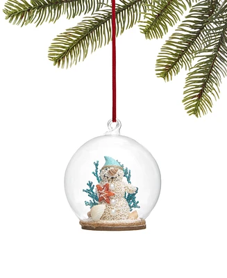 Holiday Lane Seaside Dome with Beach Ornament, Created for Macy's