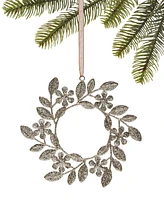 Holiday Lane Jeweled Elegance Wreath Ornament, Created for Macy's