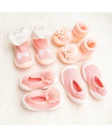 Infant Girl Breathable Washable Non-Slip Sock Shoes Flat