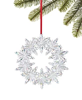 Holiday Lane Sugar Plum Snowflake Wreath Ornament, Exclusively at Macy's