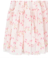 Rare Editions Baby Girl Floral Power Mesh Dress