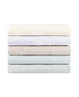 Rayon from Bamboo King Sheet Set, Ultra Silky Luxury Sheets, 1 Flat Sheet, Fitted 2 Pillowcases, Temperature Regulating, Breathable, Sustaina