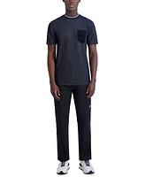 Karl Lagerfeld Paris Men's Slim-Fit Textured Pocket T-Shirt, Created for Macy's