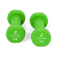 Neoprene Dumbbells, 4lbs, Set of 2